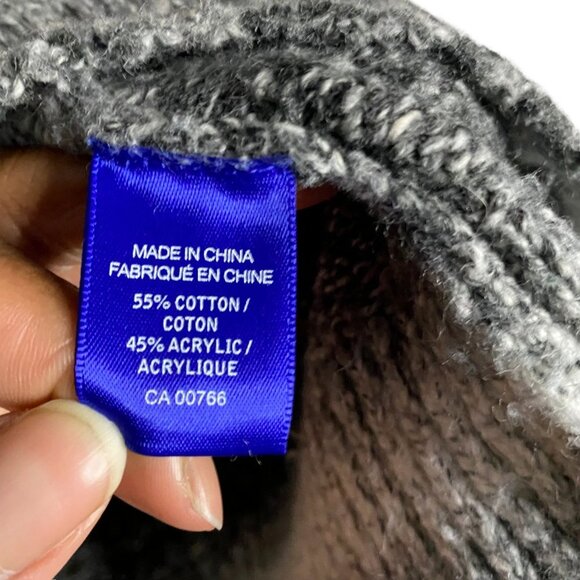 Jermyn & Bond Men's Patterned Knit Mock Neck Sweater - Picture 6 of 8